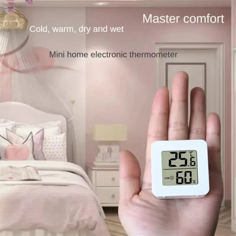 4pcs Digital Thermometer Hygrometer Indoor Mini Temperature LCD