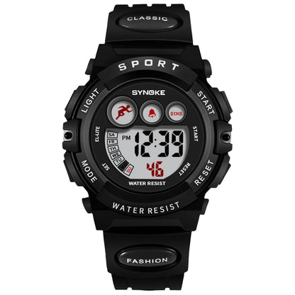 Waterproof Sport Children Watch LED Digital Kids Watches Luxury Black Watch