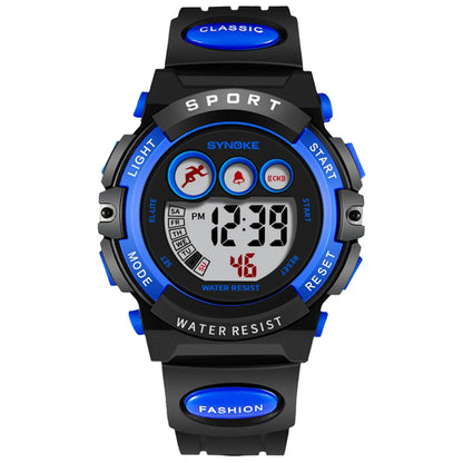 Waterproof Sport Children Watch LED Digital Kids Watches Luxury Blue Watch
