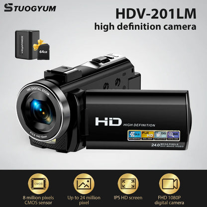 Digital Camera Photographic Cameras With 3.0 Inch Rotating Screen