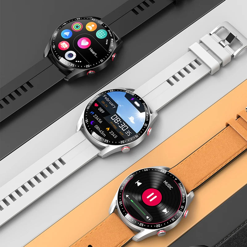 2025 New Outdoor Sports Smart Watch Men GT Series 1.53 inch AMOLED