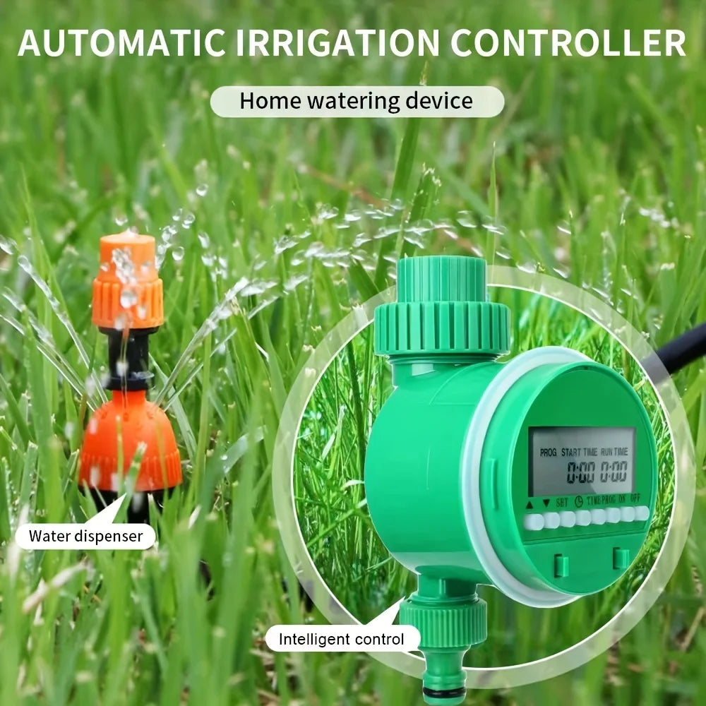 LCD Display Electronic Garden Watering Timer Automatic Irrigation