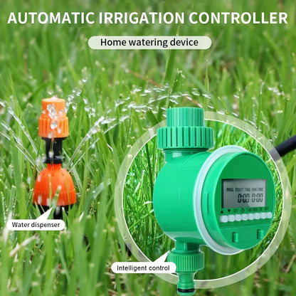 LCD Display Electronic Garden Watering Timer Automatic Irrigation