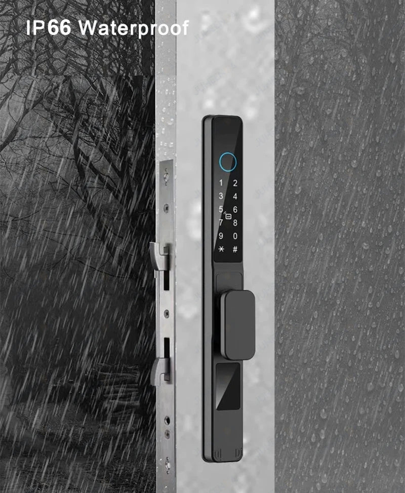 Waterproof Sliding Door Smart Lock TTLock App Alexa Fingerprint
