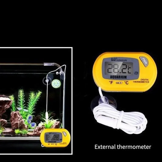 Thermometer Fish Tank Aquarium Electronic Digital Reptile Turtle