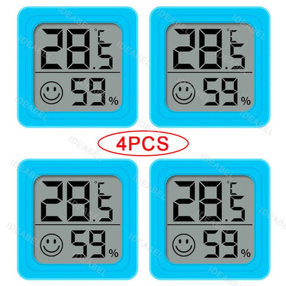 4pcs Digital Thermometer Hygrometer Indoor Mini Temperature LCD 4PCS Type 4 CHINA