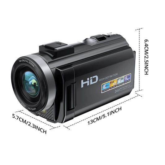 Digital Camera Photographic Cameras With 3.0 Inch Rotating Screen
