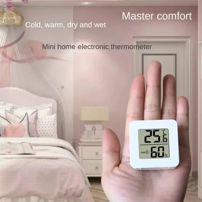 4pcs Digital Thermometer Hygrometer Indoor Mini Temperature LCD