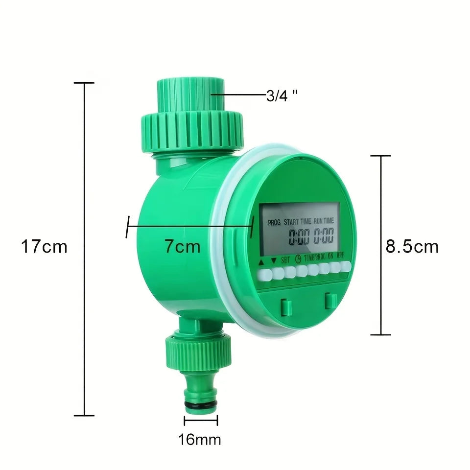 LCD Display Electronic Garden Watering Timer Automatic Irrigation