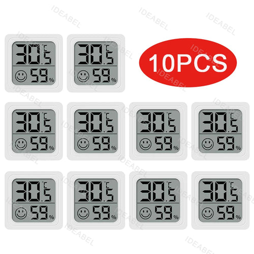 4pcs Digital Thermometer Hygrometer Indoor Mini Temperature LCD 10PCS Type 1 CHINA