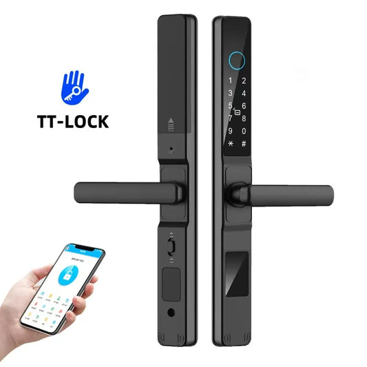 Waterproof Sliding Door Smart Lock TTLock App Alexa Fingerprint