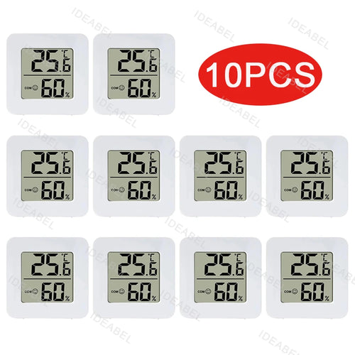 4pcs Digital Thermometer Hygrometer Indoor Mini Temperature LCD 10PCS Type 2 CHINA