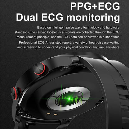 2025 New Outdoor Sports Smart Watch Men GT Series 1.53 inch AMOLED