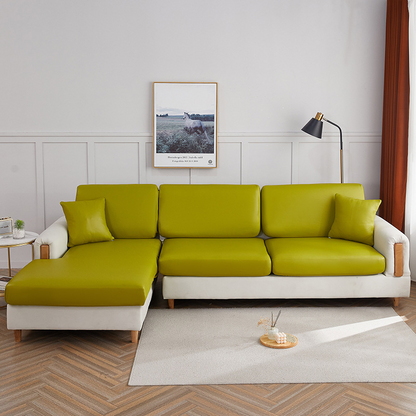 LuxFit™ – Elastic Waterproof Leather-Style Sofa Slipcover