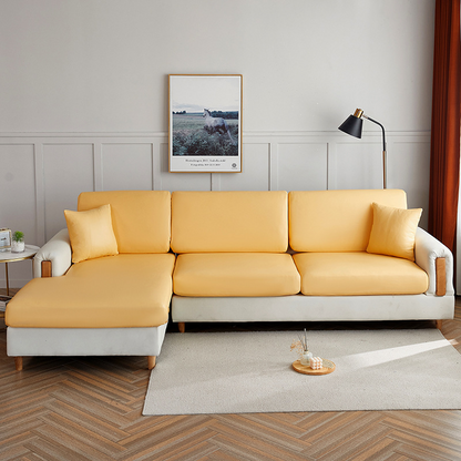 LuxFit™ – Elastic Waterproof Leather-Style Sofa Slipcover