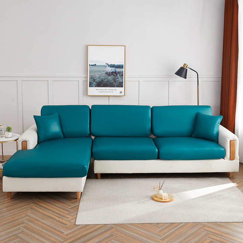 LuxFit™ – Elastic Waterproof Leather-Style Sofa Slipcover