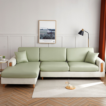 LuxFit™ – Elastic Waterproof Leather-Style Sofa Slipcover