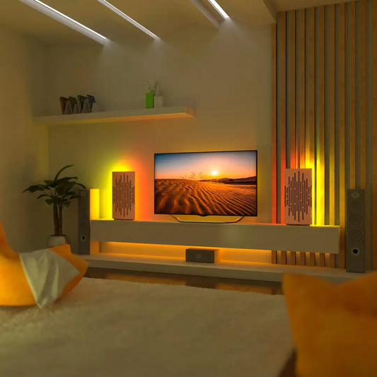 RGB WAVE-mini Panels + LED Desk Light – 2 Pack