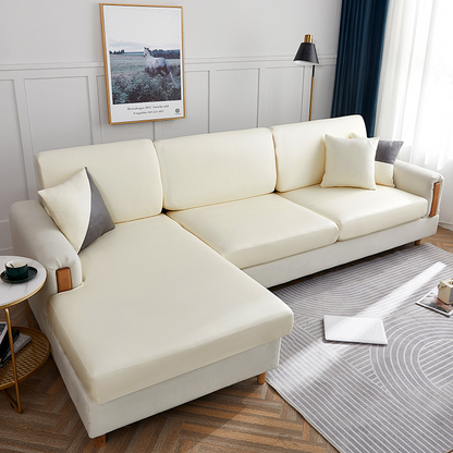 LuxFit™ – Elastic Waterproof Leather-Style Sofa Slipcover