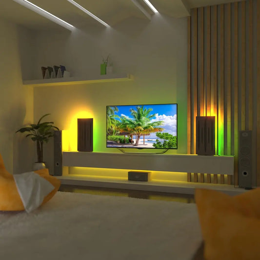 RGB Lamp & LED Stand | Desktop & Gaming Room Light